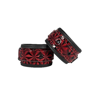 Luxury Hand Cuffs - Burgundy